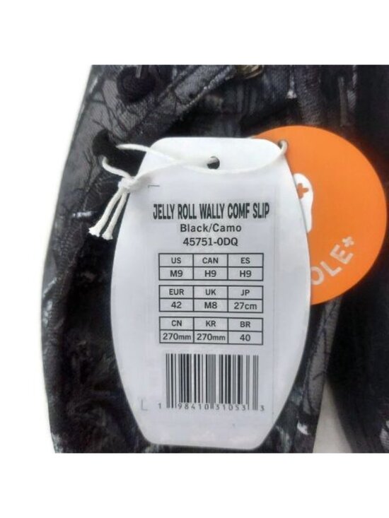 Hey Dude Wally Jelly Roll Realtree Edge Camo Mens 9 Black Slip On Loafers NWT main image 7